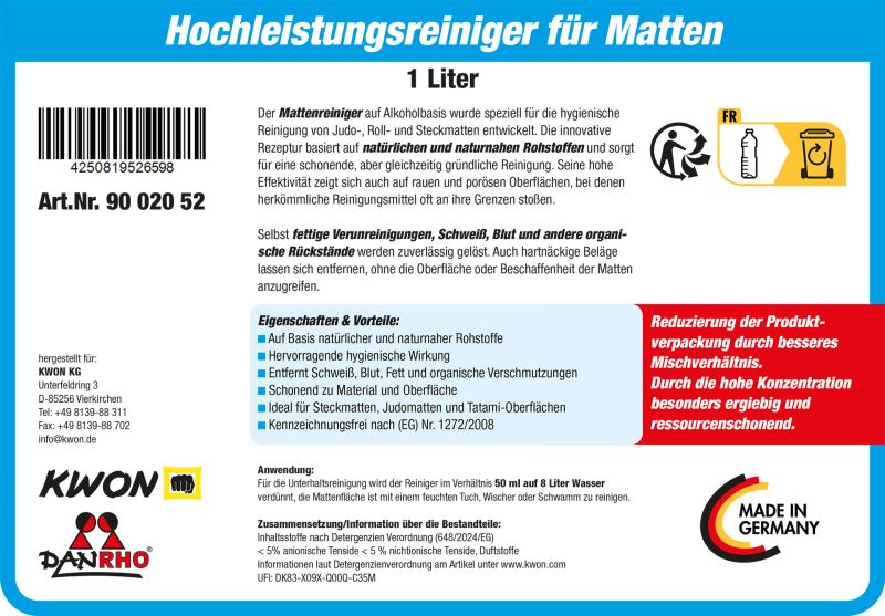 KWON (R) Mattenreiniger 1 L (24,95 EUR / je 1 L)