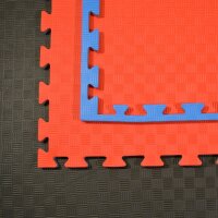 Allround Trainingsmatten 100 x 100 x 2 cm verzahnt speziell für Training, Kita, Schule, Home