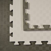 Allround Trainingsmatten 100 x 100 x 2 cm verzahnt speziell für Training, Kita, Schule, Home