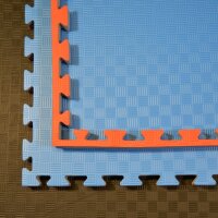 Allround Trainingsmatten 100 x 100 x 4 cm verzahnt für Fitness, Yoga, Kita, Schule, Home