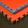 SET: Kampfsportmatten Wendematte BUDODRAKE / 100 x 100 x 2cm / rot-blau
